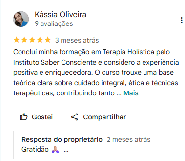 Depoimento de aluno 3