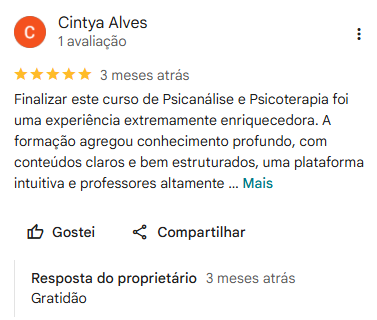 Depoimento de aluno 5