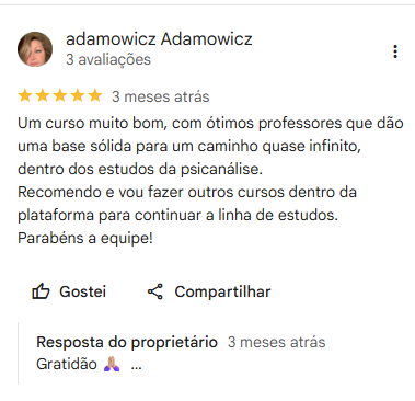 Depoimento de aluno 6